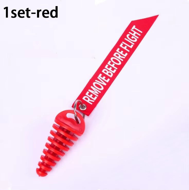1/3/5pcs Motorcycle Exhaust Pipe Plug Muffler Wash Plug Pipe Protector Motocross Tailpipe Plug Move Blow-Down