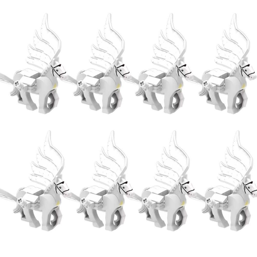 Blocos de Montar Zoológico Medieval Acessórios de Personagens Montarias Animais Cervos Elefantes Camelos Lobos Cavalos de Guerra Tijolos Brinquedos Presentes K080