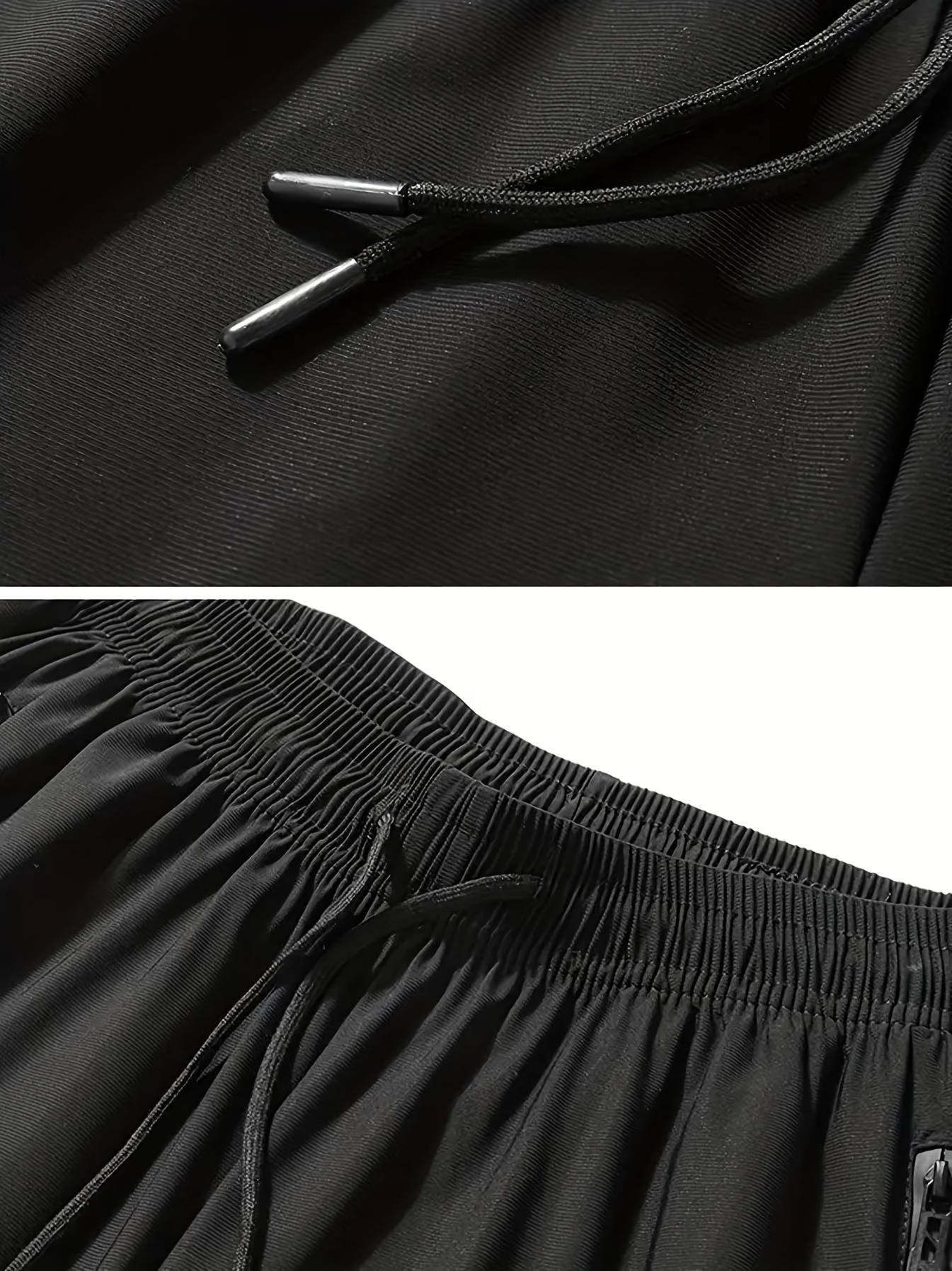 2-Pack Men's Sports Trousers High Stretch Men's Jogging Pants Quick-Drying Sweatpants Baggy Man Fishing Gym Sportswear Pants