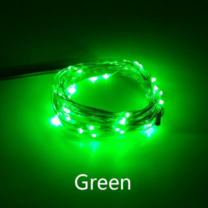 IP65 LED Copper Wire Fairy Lights DC 12V Powered Flexible String 5M 50Lamp 10M 100Lamps for Indoor Outdoor Party Festival Decor