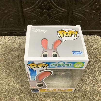 Zootopia Funko Pop Oficial Genuíno Boneco de Ação Modelo Boneco de Ação Judy Hopps Nick Wilde 1652 1653 Esculturas em Vinil