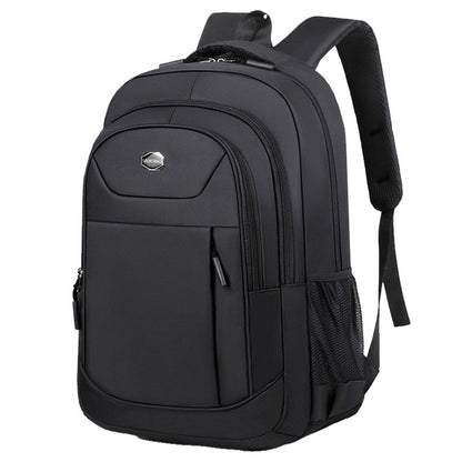 Mochila Unissex de Ombro Duplo - Cor Sólida - Viagens a Negócios, Viagens Profissionais, Deslocamentos Diários, Uso Casual