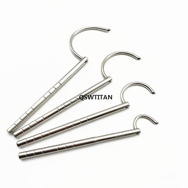 Ortopedia 4mm Furo Passa Fios Guia de Fios Falange Instrumento Veterinário Pet