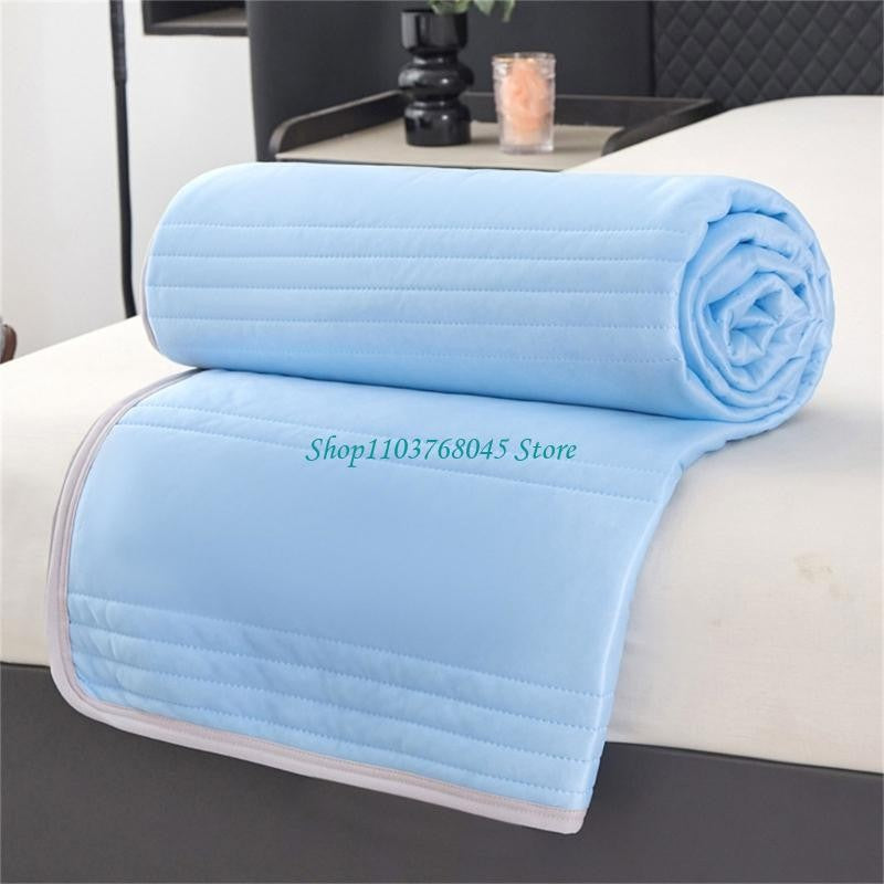 R53F Elegante Cobertor Refrescante Colcha Macia Design Compacto Para Acampamento Férias Na Praia