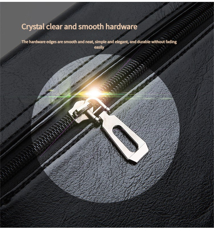 Men Shoulder Bags For IPAD Leather Business Handbag Men Messenger Bag Large Side Sling Bag Fashion Man Crossbody Bag