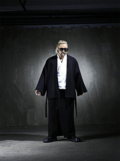 Spring Men's Frenulum Loose Coat Korea Tide Brand Plus Size Outwear New Fashion Casual Jackets Male Personality Clothes Hombre