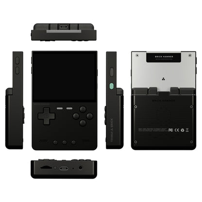 Metal Body Trimui Brick Hammer Console - 3.2" Ultra-Clear IPS Screen 3000mAh Open Source Handheld Retro Game Machine best Gift