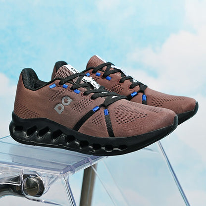 New Running Shoes Men Mesh Lightweight Flat Outdoor Gym Jogging Shoes Comfortable Original Tennis Shoes Cushioning Sneakers Man