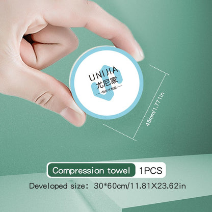 Premium Compressed Towel Tablets Disposable Towel Large Bath Towel Reusable Travel Towel for Hotel Camping Mountaineering Sports