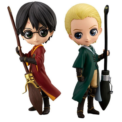 Enfeite de mesa da série Harry Potter, brinquedo modelo, boneco de ação, estátua modelo versão Kawaii Q, periféricos de anime para decoração