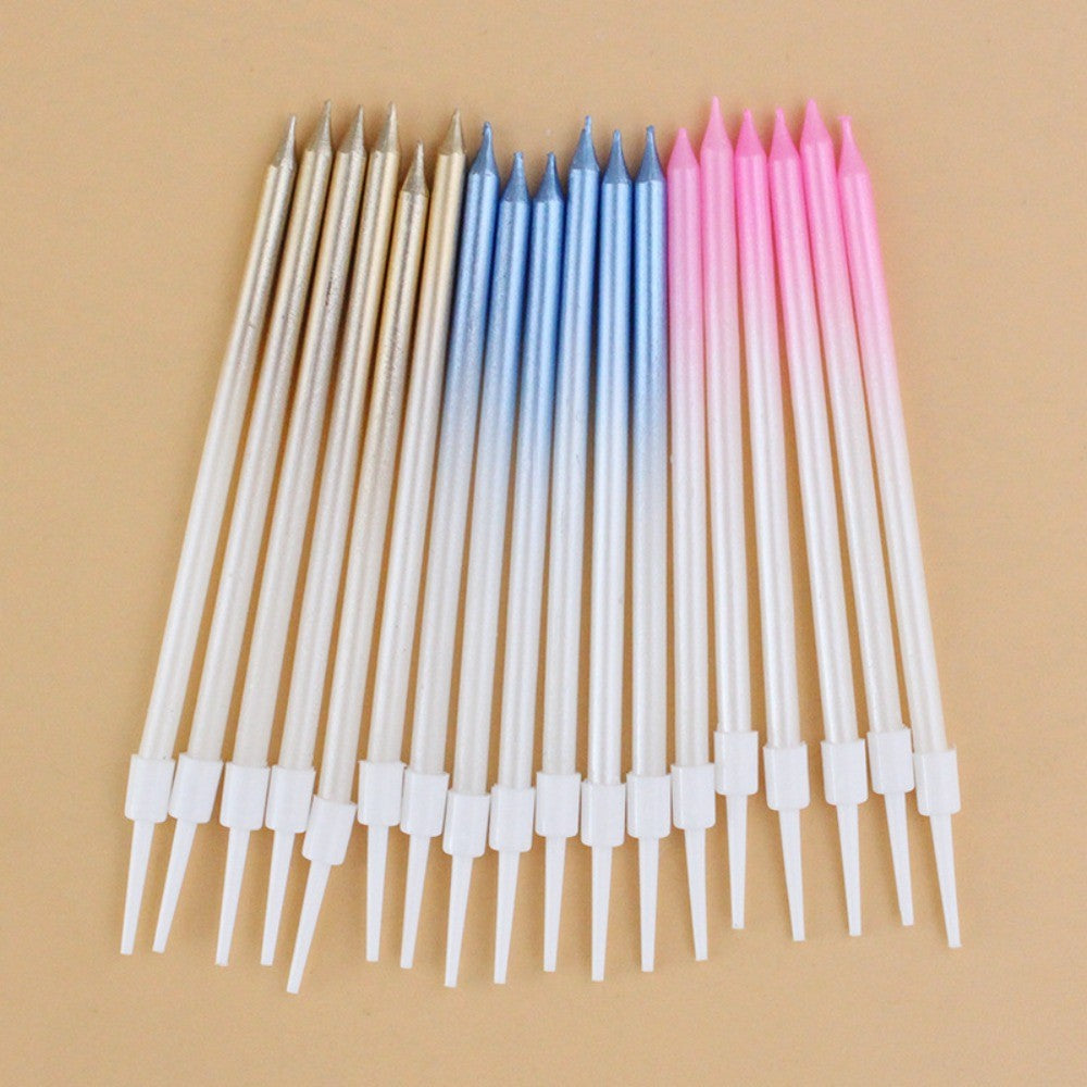 6/12/48pcs Birthday Candles Spiral Cake Candles  Long Thin Cake Candles For Wedding Party And Cake Decoration