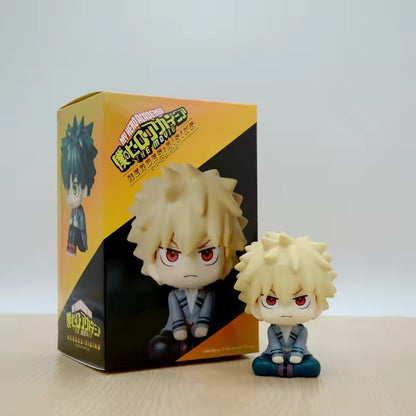 LookUp My Hero Academia Midoriya Izuku Boneco de Anime Boku no Hero Academia Bakugo Katsuki/Todoroki Shoto Bonecos de Ação Brinquedos Presentes