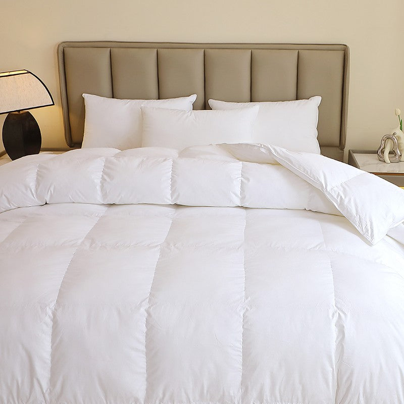 135x200/200x200/220x220/220x260cm White King Super King Thick Goose Down Duvet Comforter