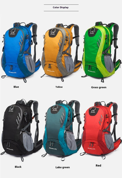 Mochilas de Caminhada Impermeáveis Masculinas e Femininas para Atividades ao Ar Livre, Montanhismo, Viagens, Esportes, Mochila de Grande Capacidade para Acampamento