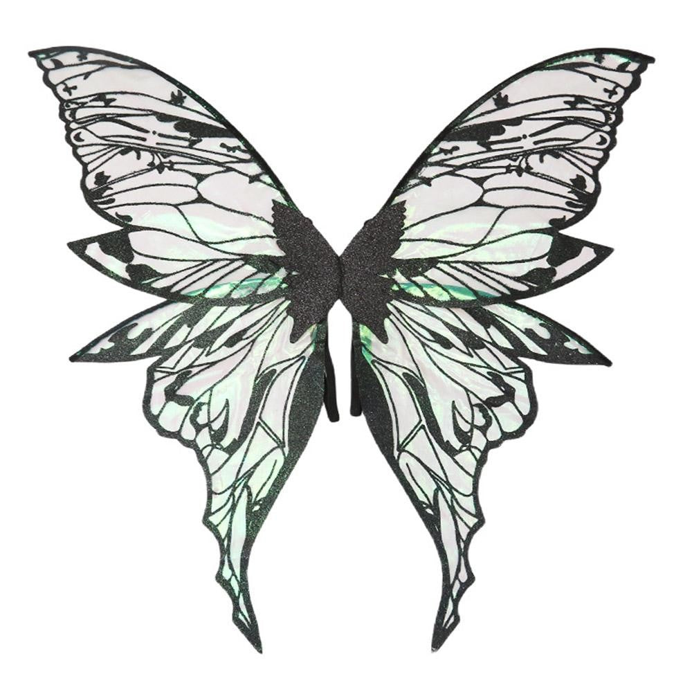 1PC Adults Fairy Wings Girls Sparkling Angel Wings Butterfly Costume Wings Halloween Costume Dress up Party Favor Christmas Gift