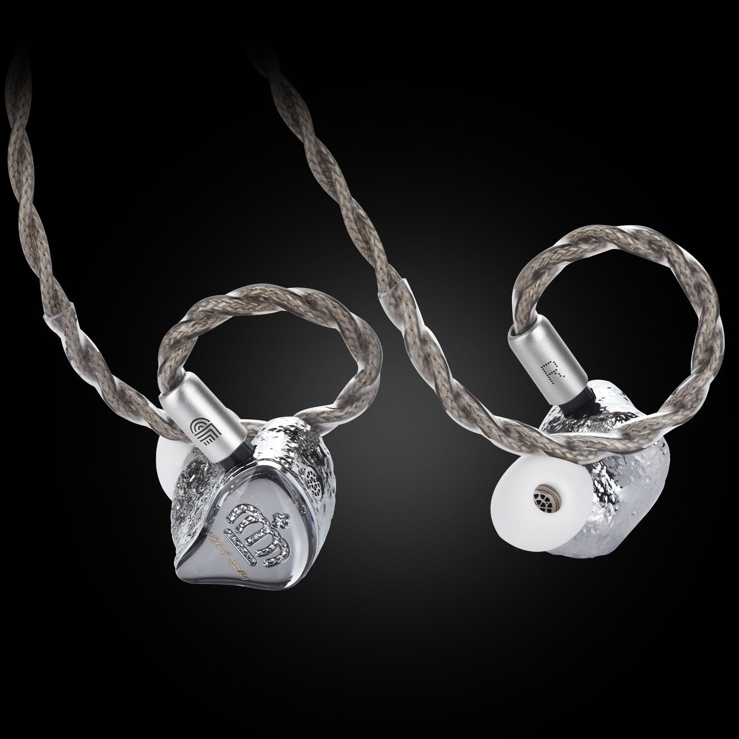EarAcoustic VSA-PM Crown 11.4mm Planar Ribbon Diaphragm Magnetic Driver 2Pin 0.78mm Wired HiFi Audiophile In-ear Earphone IEMs