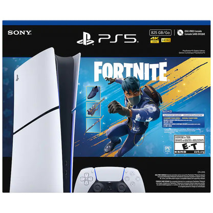 PlayStation 5 System - Featuring Fortnite Flowering Chaos Bundle, Home Video Game Console with Digital Entertainment Experience