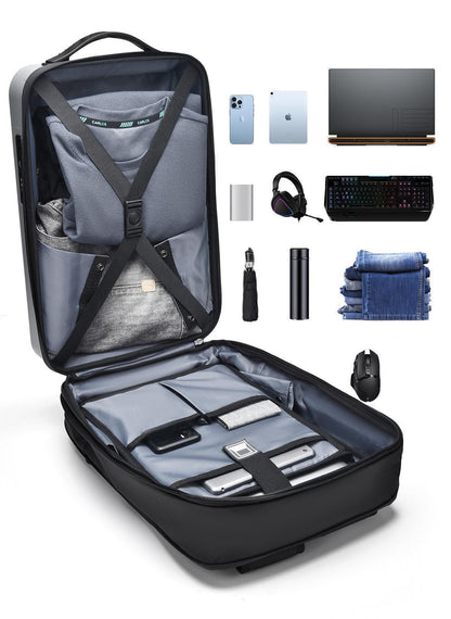 New Business Backpack Large Capacity Waterproof E-sports Laptop Bag Multi-functional Casual Travel PC Hard Shell Men's Backpack