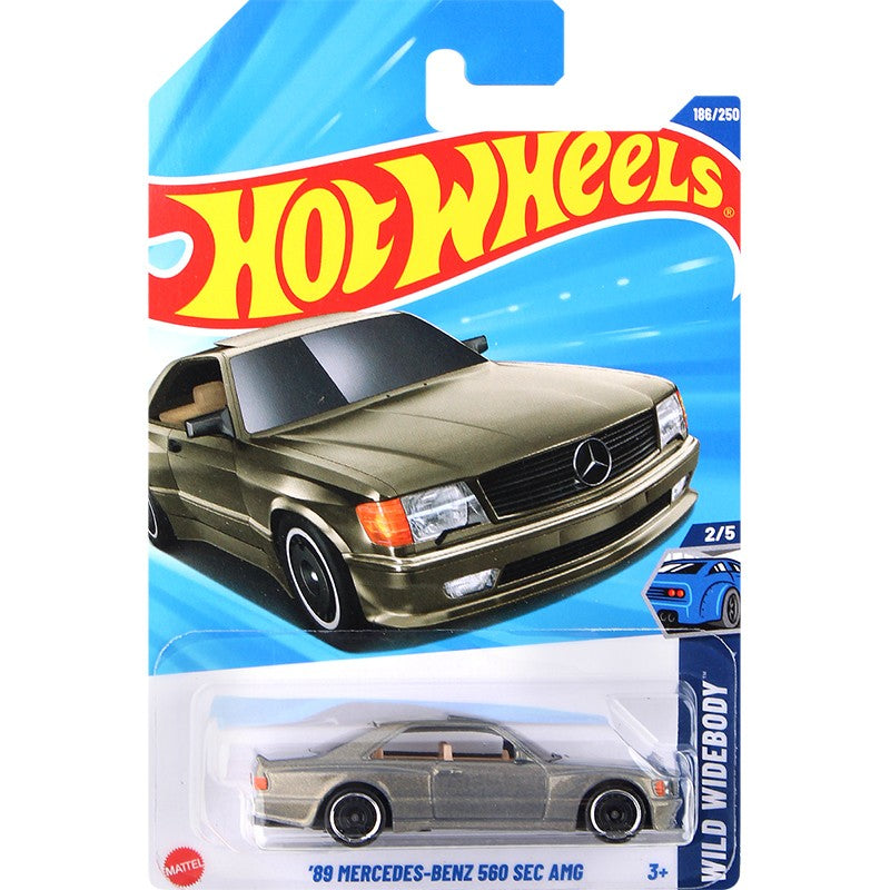 Hot Wheels C4982 2025-J Ferrari Mercedes F1 McLaren Porsche 1:64 Alloy Cars, Diecast Model Collection for Racing Fans & Kids