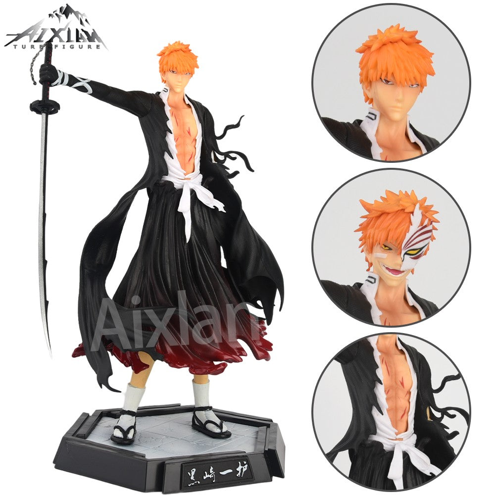 29cm BLEACH Anime Figure Hitsugaya Toushirou PVC Action Figure Boneco de Modelo Colecionável Brinquedo