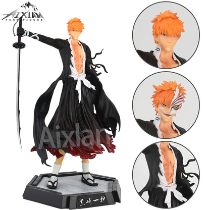 29cm BLEACH Anime Figure Hitsugaya Toushirou PVC Action Figure Boneco de Modelo Colecionável Brinquedo