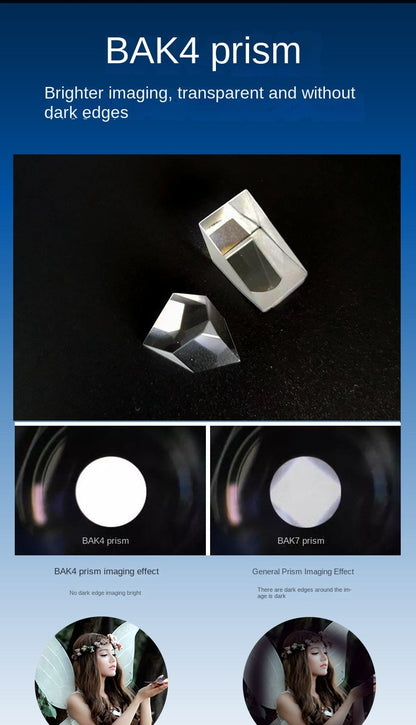 HD Single-Tube Telescope with Mobile Phone Connection for Photography And Videography