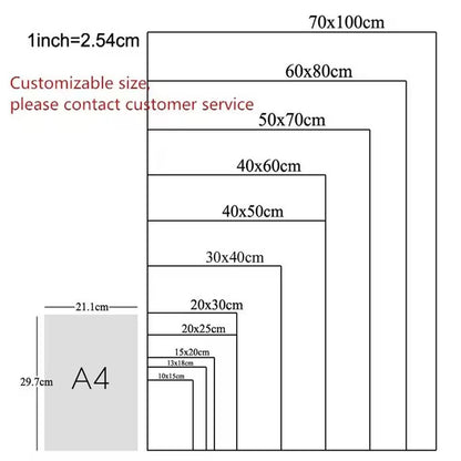 R-R-Rascal D-Does Not D-Dream Poster HD Art Sticky Wall Waterproof Home Living Room Bedroom Bar