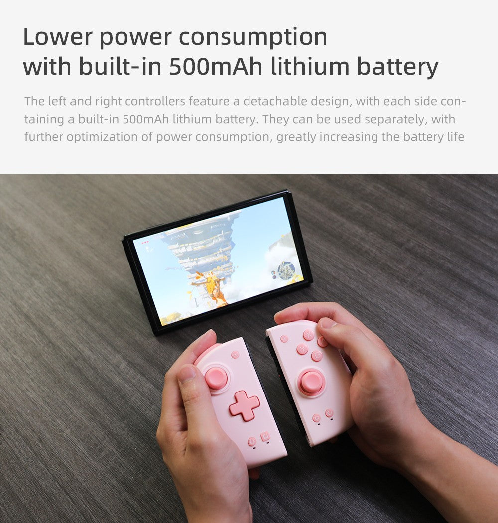 MOBAPAD M6 Gemini Bluetooth Wireless Gaming Controller with Sensing Joystick Gamepad for Nintendo Switch / Switch OLED
