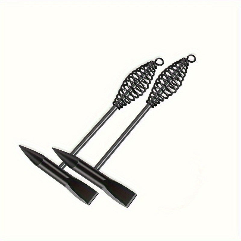 1/2 Peças Martelo Picador de Solda de Aço Carbono Alto Escova de Arame Cabo de Mola Removedor de Ferrugem Ferramenta Manual de Segurança para Soldador