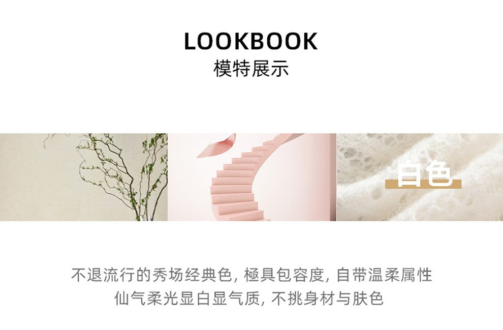 Autumn Winter New 100% Pure Cashmere Women Half Open Front Hoodie Set Knitted Two Piece Pullover Knitwear Wide Leg Pants