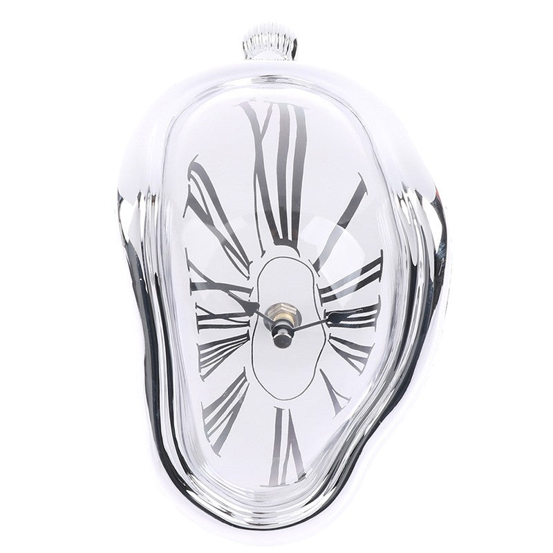 Distorted Wall Clocks Surrealist Salvador Dali Style Wall Watch Decoration
