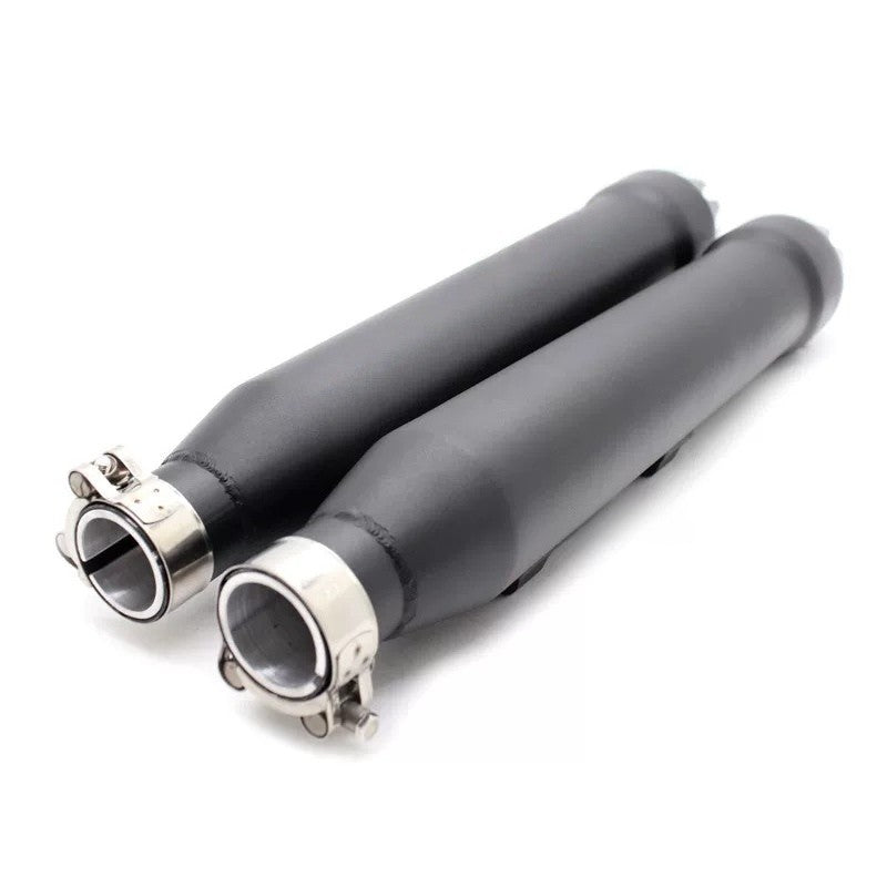 For Harley-Davidson XL883N/1200/X48 2014-2022 model, modification accessories - Snake exhaust pipe with deep-toned tail section