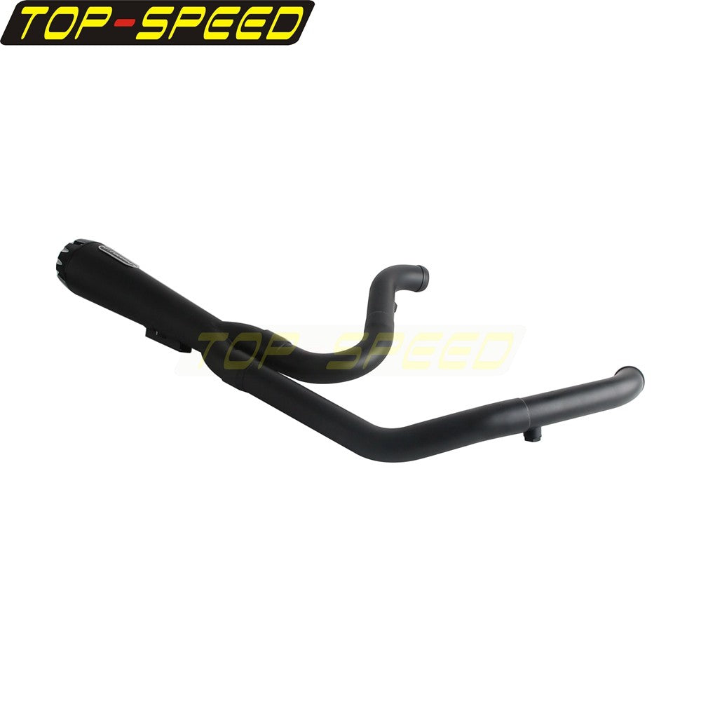 For Harley CVO Street Glide FLHXSE 2017-2025 CVO Road Glide ST FLTRXSTSE 2024-2025 2-Into-1 Exhaust Motorcycle Touring Mufflers