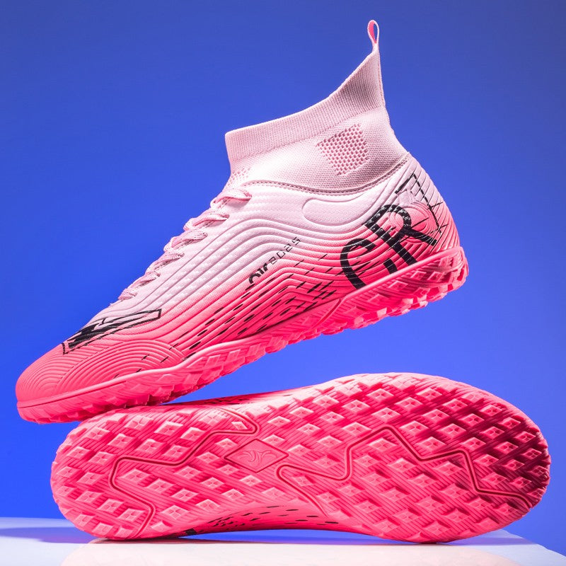 New Men Training Football Boots Ultralight Breathable Professional Soccer Shoes Soft Sport Unisex Grass Cleats Match Sneakers