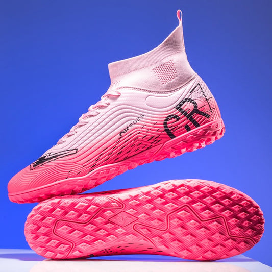 New Men Training Football Boots Ultralight Breathable Professional Soccer Shoes Soft Sport Unisex Grass Cleats Match Sneakers