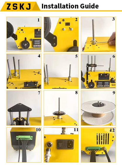 HT400 Extruder 3d Filament Maker 3D Filament Extruder Machine Desktop 3D Printing Consumables Extruder 1.75mm 2.85mm 3mm Nozzles