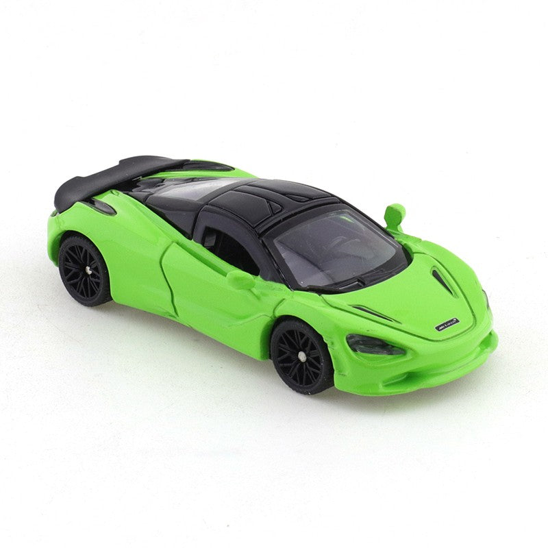 TSC 1:64 McLaren 750S Modelo de Carro Esportivo Simulação em Miniatura Liga Fundida Brinquedo de Carro Pequeno Ornamento de Coleção para Meninos