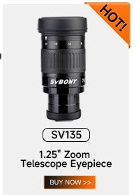 Telescópio Maksutov-Cassegrain Svbony MK90, Abertura de 90mm, Portátil para Levar a Qualquer Lugar, Ideal para Observações Lunares e Planetárias