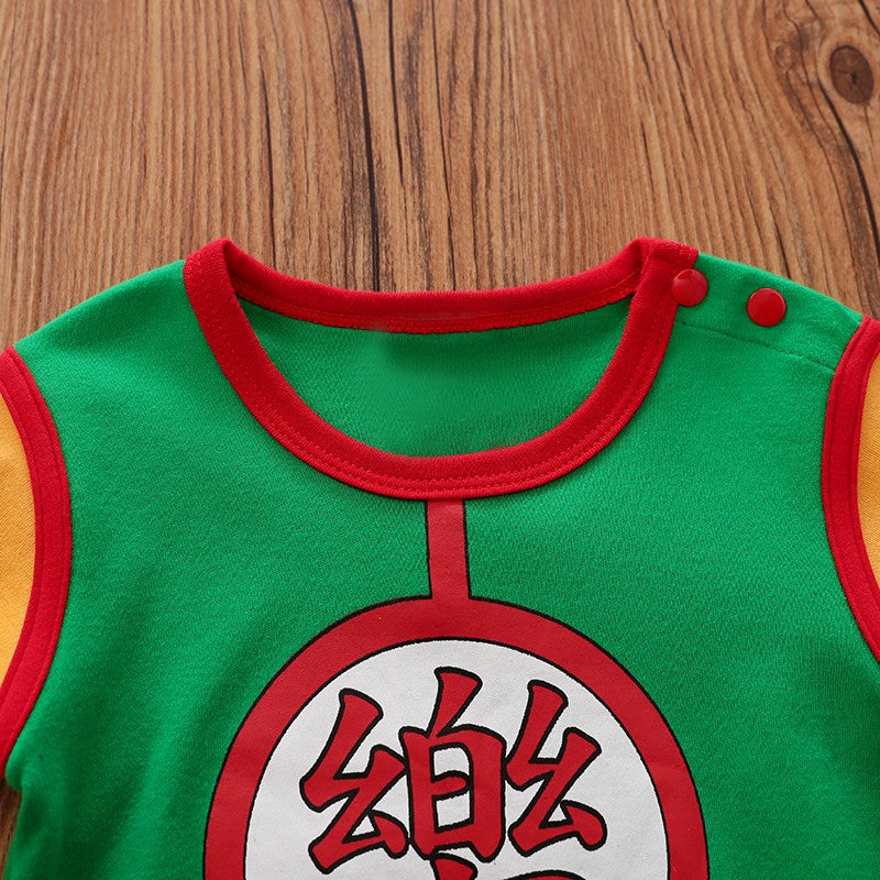 Bebês Meninos Manga Comprida Desenho Animado Cosplay Roupa Macacão Traje Romper Macacão Roupas Infantis Criança 100% Algodão Primavera e Outono