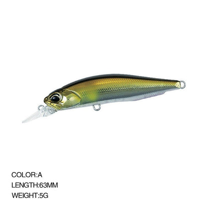 Isca de Pesca Minnow Wobbler Rozante 77SP 77mm 63mm Arremesso Longo Suspenso Isca de Nado Jerkbait Isca Artificial para Culter Alburnus