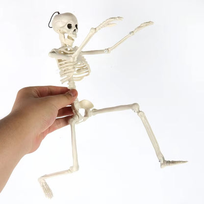 Decorações de Halloween para Casa Crânio Esqueleto Adereços de Terror para Exterior Caveira e Mãos Realistas para Jardim Brincadeiras Festas e Suprimentos