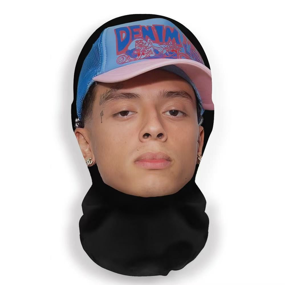 Anime Michael Jackson Style Full Face Mask Unisex Dustproof Cycling Scarf Headwear for Cosplay Role Play Props