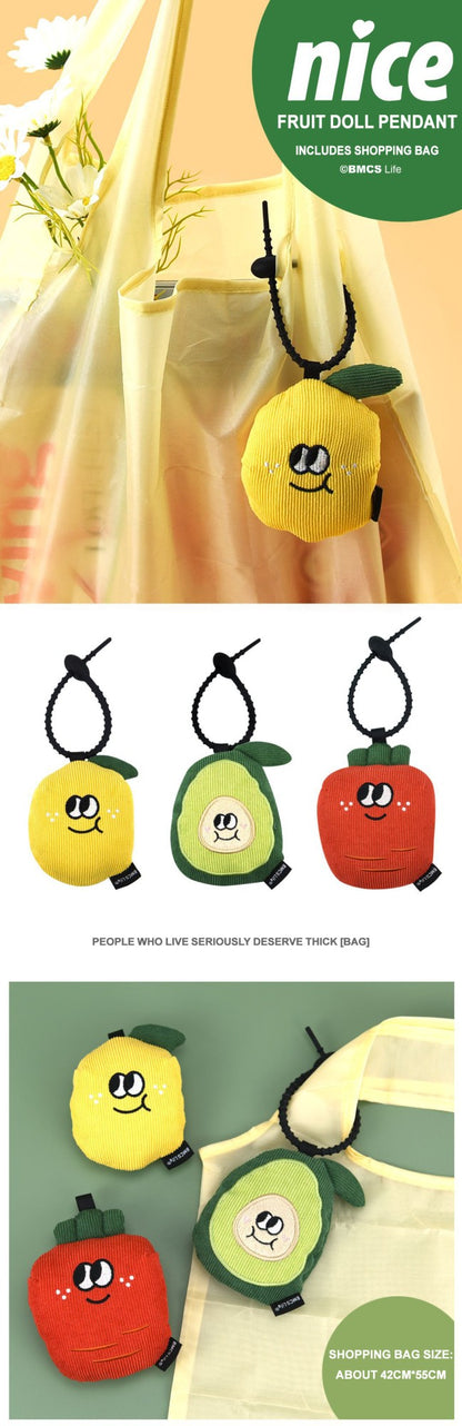 Cartoon shape shopping bag shopping bag reusable foldable creative shopping bag grocery bag