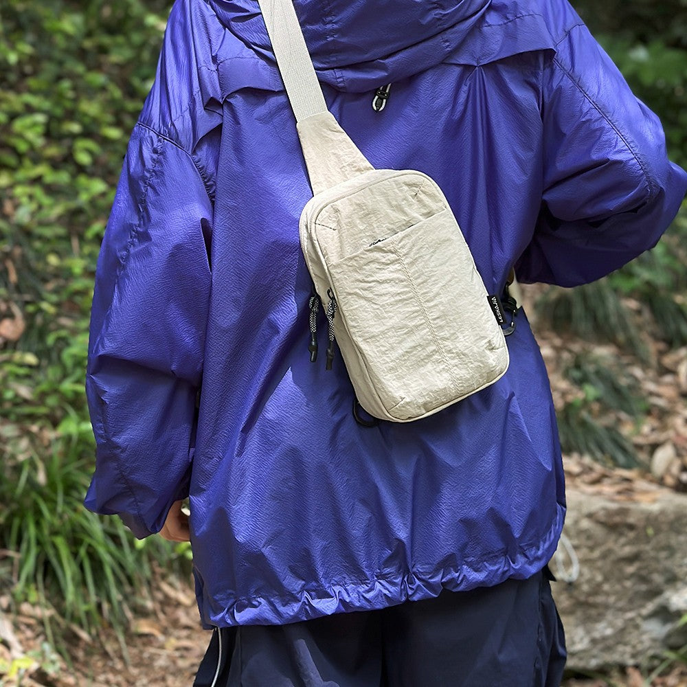 Chest Bag for Men and Women 2025 New Summer Small Backpack Crossbody Bag Casual Shopping Versatile Mobile Phone Bag