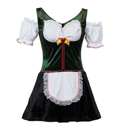 Halloween Party Costumes Makeup Dance Cosplay Clothing Stage Performance Costume Beer Girl Dresses