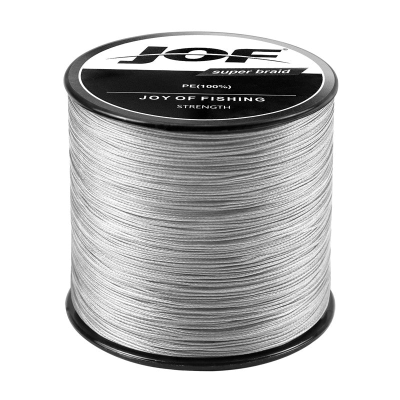 Linha Trançada JOF 12X 100/300/500/1000m Tudo para Linha de Pesca MaxDrag 150LB Linha Multifilamento PE para Pesca em Água Salgada no Mar