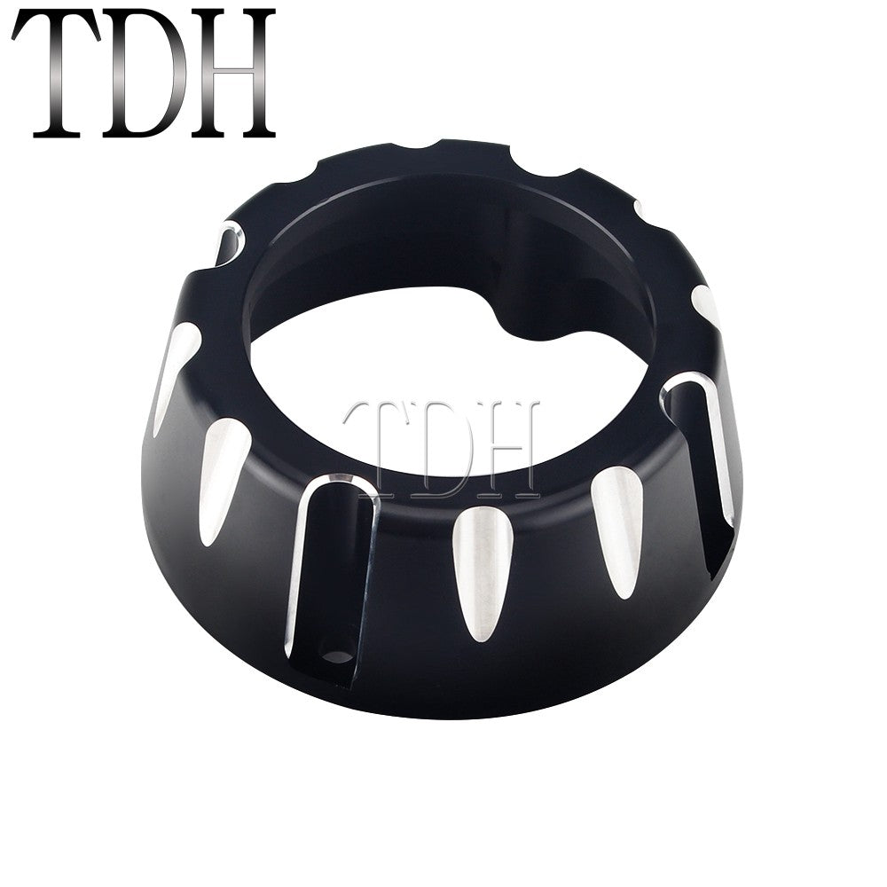 Motorcycle Muffler Exhaust Pipe Tip Replace Carbon End Cap for Harley Touring Softail Two Brother Racing 2-into-1 Full-System