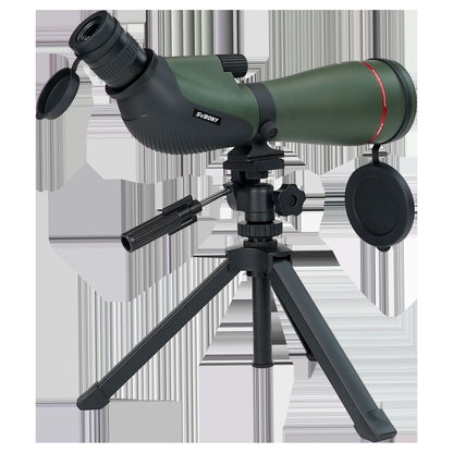 Telescópio terrestre Svbony SA412 20-60X80 com câmera Wi-Fi para fotografia e observação de pássaros