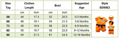 0-18 Months Anime Baby Rompers Newborn Cosplay Costume Infant Akatsuki Nezuko Tanjirou Cotton Clothes Boys Girls Kids Outfit