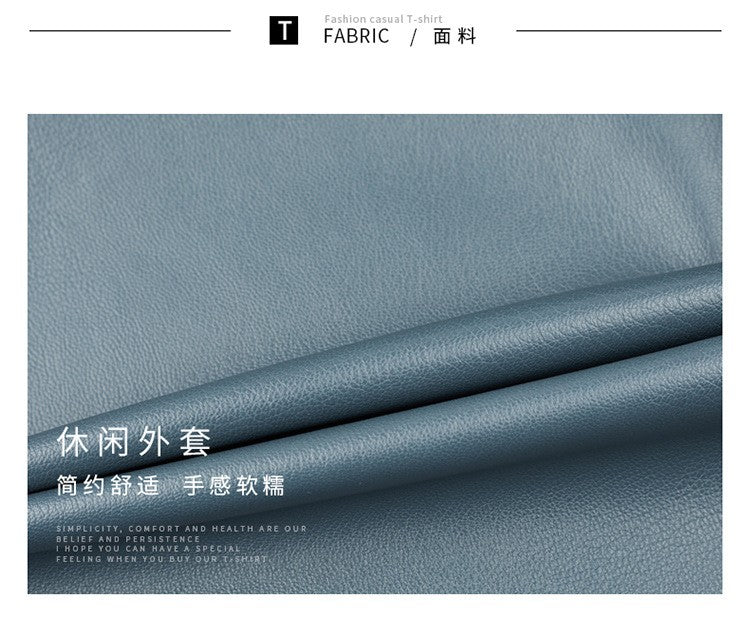 2025 Autumn Winter Men's Genuine Leather Blazers Jackets Slim Fit Suits Coats Business Casual Genuine Leather Suits Jackets Male